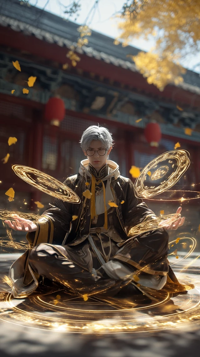 Anime Sorcerer in Ancient China