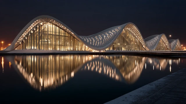 Waterfront Museum Architecture by Santiago Calatrava