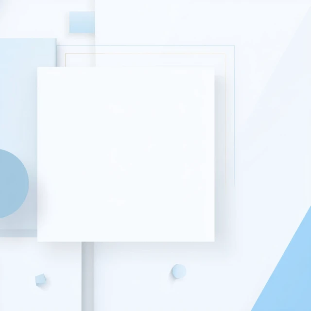 Minimalist LinkedIn Cover Design White and Blue