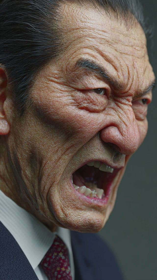 Realistic Japanese Boss Yelling 4K