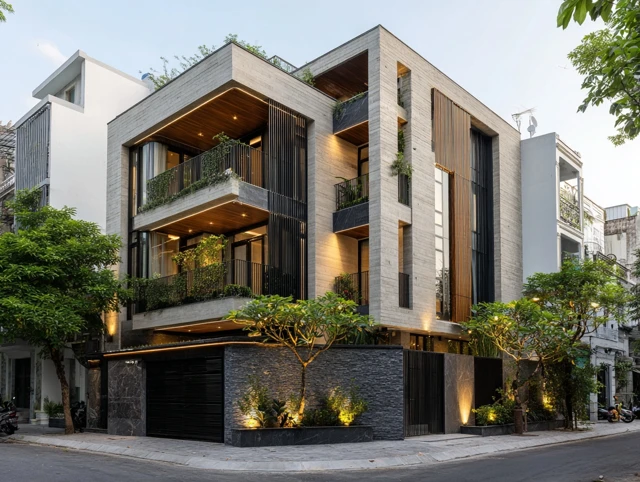 Luxury Vietnamese Townhouse Modern Contemporary Design