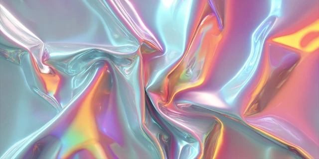 Holographic Foil Texture Background Vibrant Colors