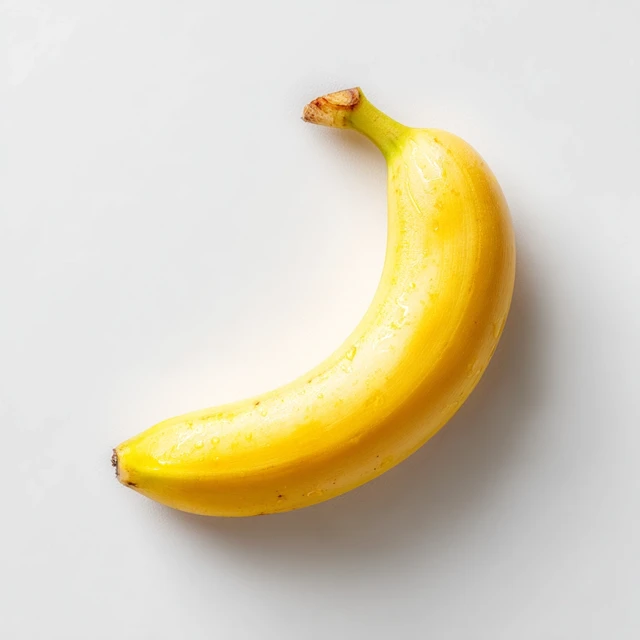 Realistic Banana Photography Minimalist Soft Lighting