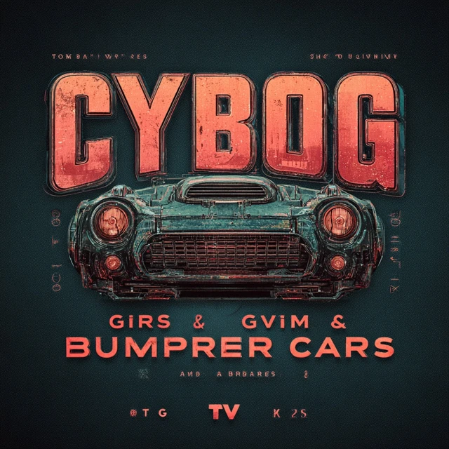 Cyberpunk Girls Guns and Bumper Cars TV Show Concept Art