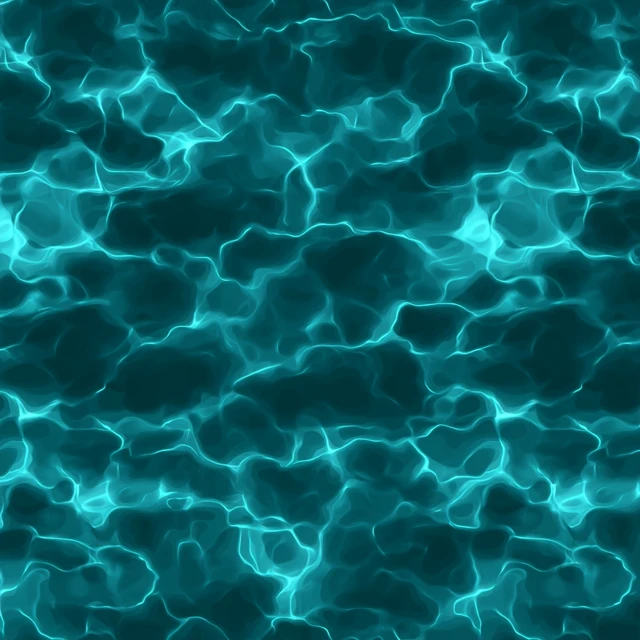 Anime Water Surface Seamless Texture Pattern