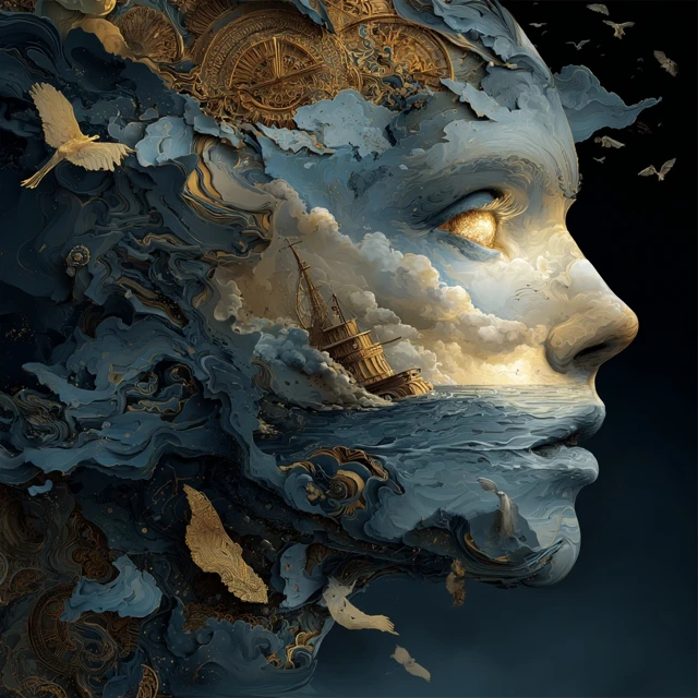 Surreal Dreamscape Art Inspired by Nightmare