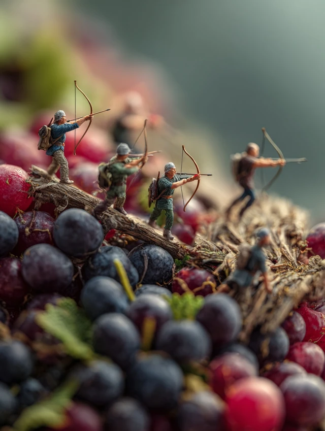 Archers Shooting Grapes Annie Leibovitz Photography