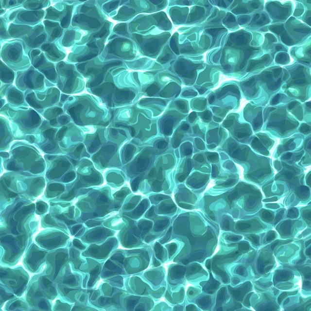 Anime Water Surface Seamless Texture Pattern