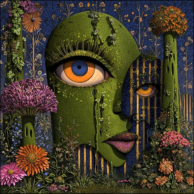 Monstrous Kudzu Ecopop Surrealism