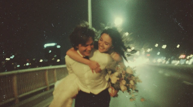 Korean Wedding Night Bridge Romance