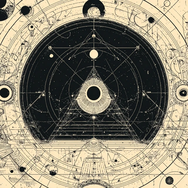 Celestial Geometry Astral Plane Illustration