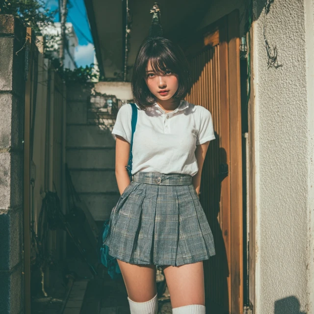 Japanese High School Girl Summer Uniform