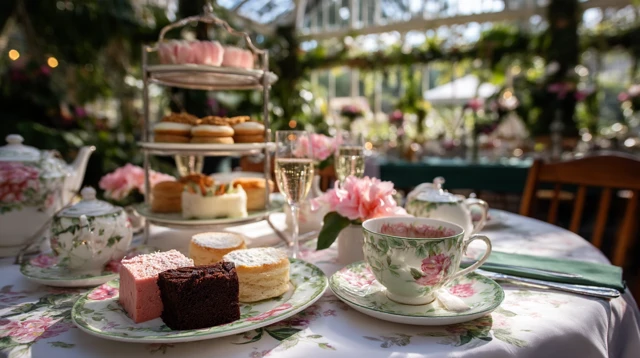 High Tea in Conservatory Delights