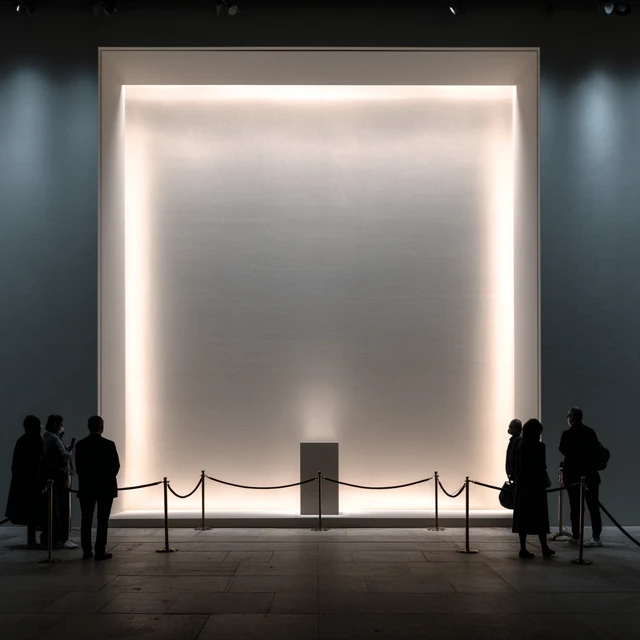 Italian Art Gallery Illuminated Wall
