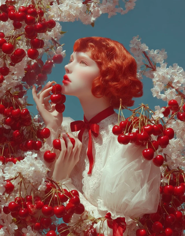 Ethereal Cherry Blossom Dream Art