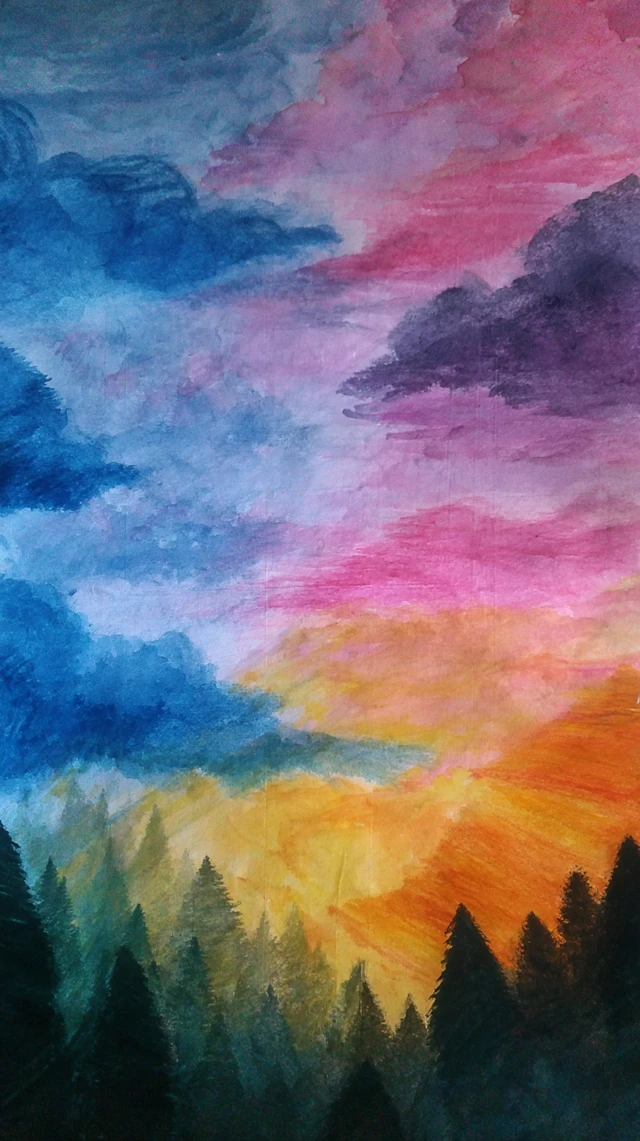 Calm Success Journey A Beautiful Illustration