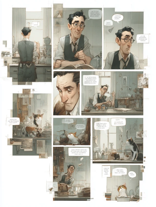 Thai Comic Page Ferret and Companion
