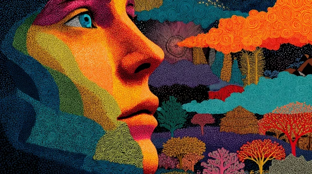 Colorful Imaginative Mind Art