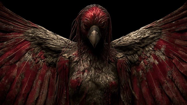 Phoenix Woman Mythical Creature Fantasy Art
