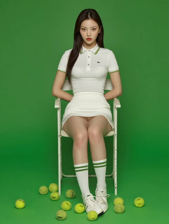 Lacoste Tennis Fashion: Korean Model on Vogue Cover