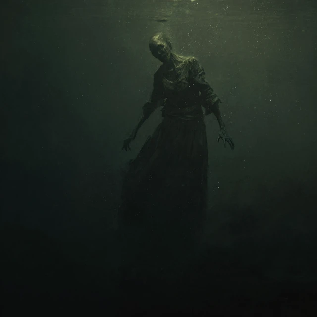 Dark Fantasy Spirit Underwater Antagonist