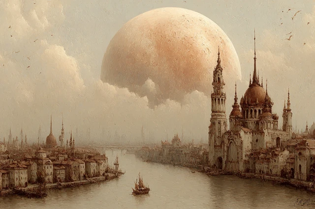 Alien Cityscape A Vision of Another World