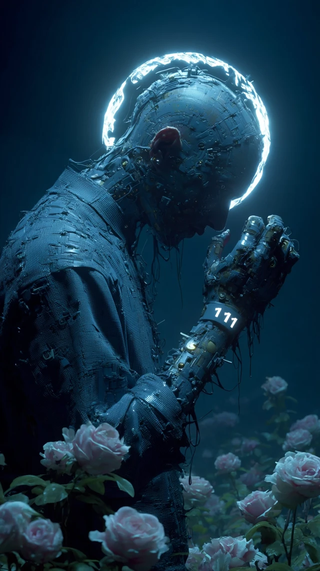 Eternal Server Avatar in Cyberpunk Garden