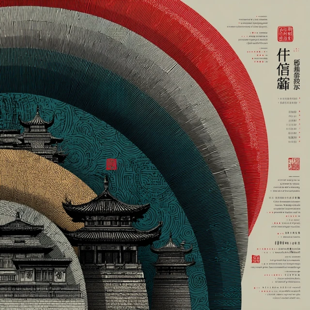Jiangyong County Logo Design: Nushu, Architecture and Culture