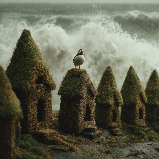 Faroe Islands Birdhouse Photography