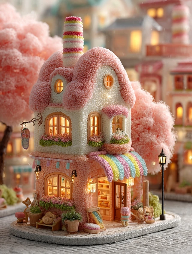 Cherry Maruko Fantasy Town Dream House