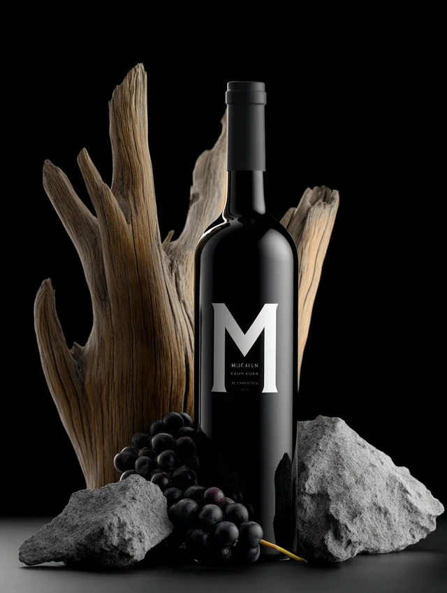 Luxury Wine Bottle Photography Premium Branding