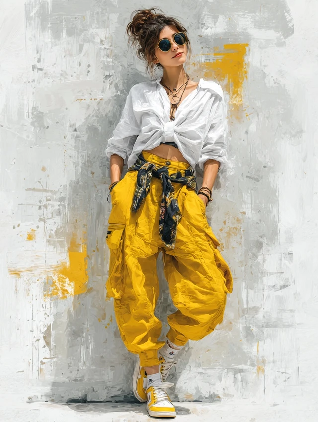 Modern Woman Digital Painting