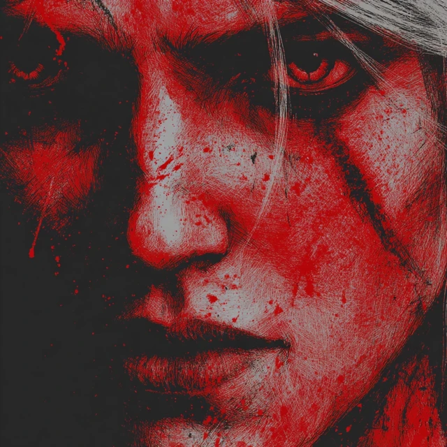Ciri Witcher 4 Surreal Portrait