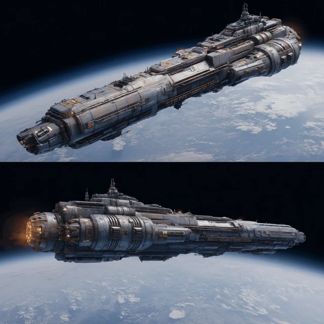 UFN Long Range Science and Exploration Cruiser Spacecraft