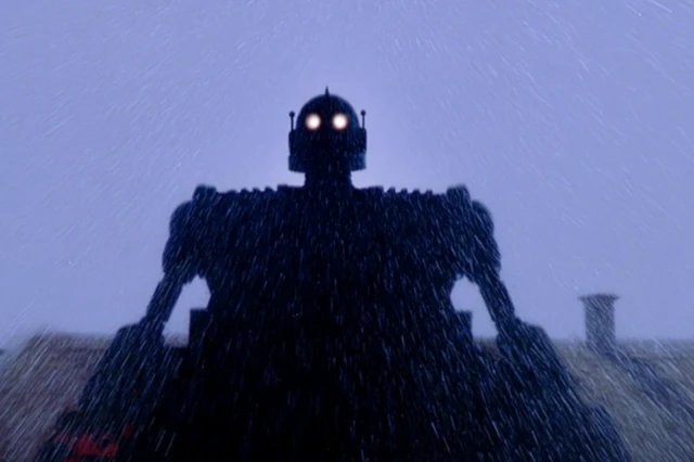 The Iron Giant 90s Scene in Heavy Rain