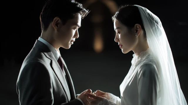 Chinese Proposal Scene Dramatic Romance