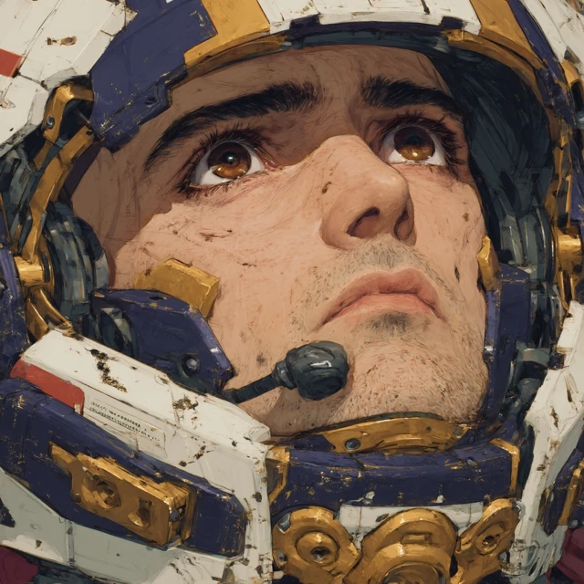 Anime Space Fighter Pilot Genetically Modified