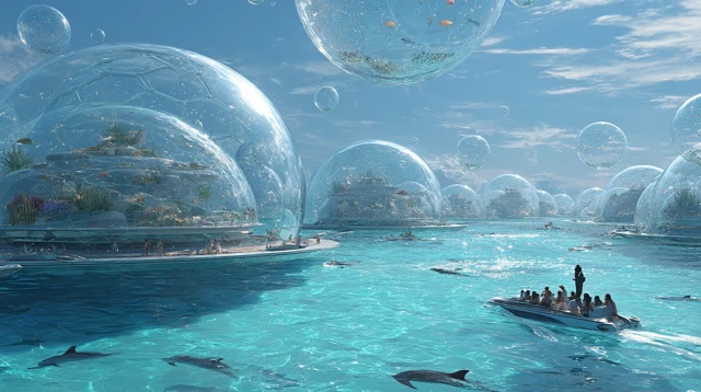 Future Ocean City: Sci-Fi Marine Ecosystem