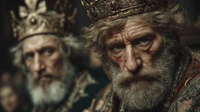 King Saul Dramatic Reign Contrast Humility to Pride