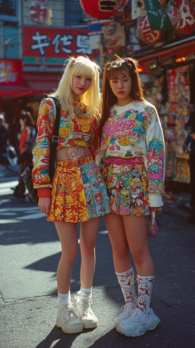 1990s Tokyo Street Style: Manga Fashion