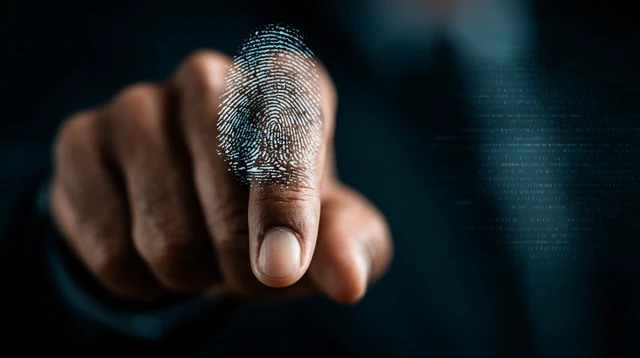 Fingerprint Authentication for Financial Data Security