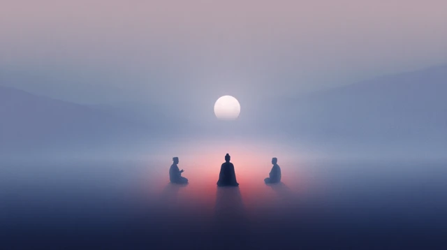Zen Masters Under the Full Moon