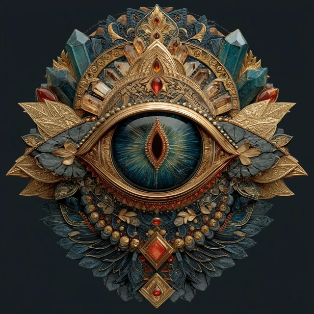 Mythical Gem Third Eye Artwork