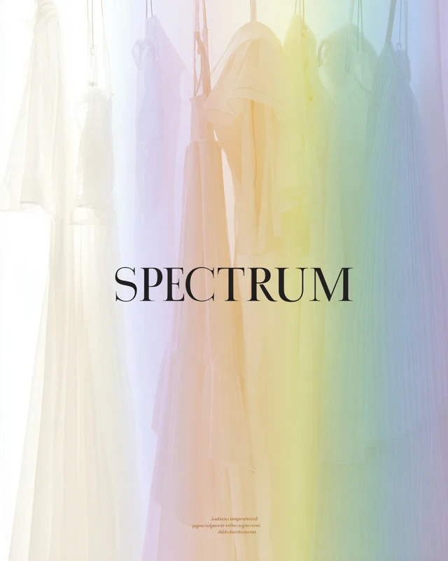 SPECTRUM Fashion Editorial Soft Pastel Colors