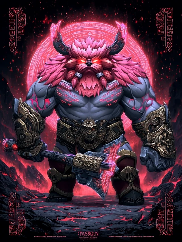 Ornn Godforge Steampunk Norse Mythology