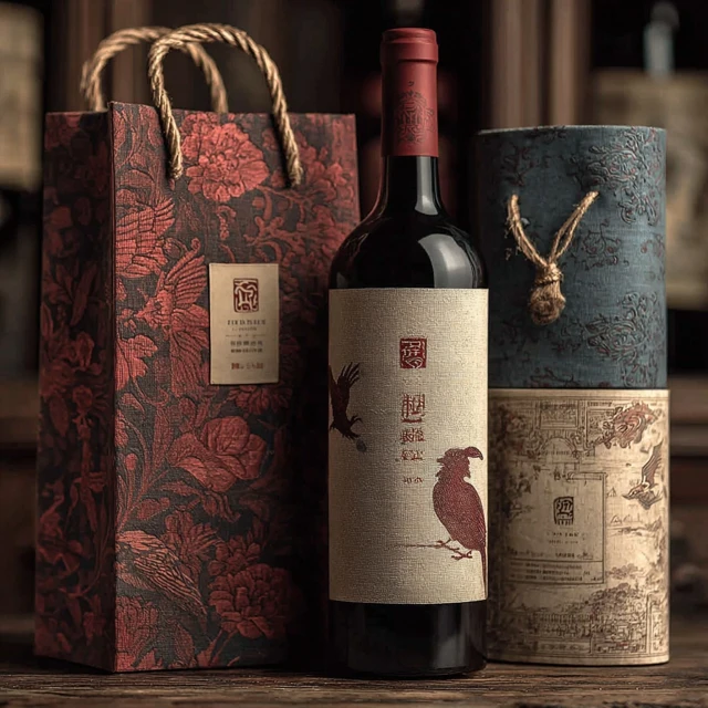 Chinese Wine Packaging Design Photography