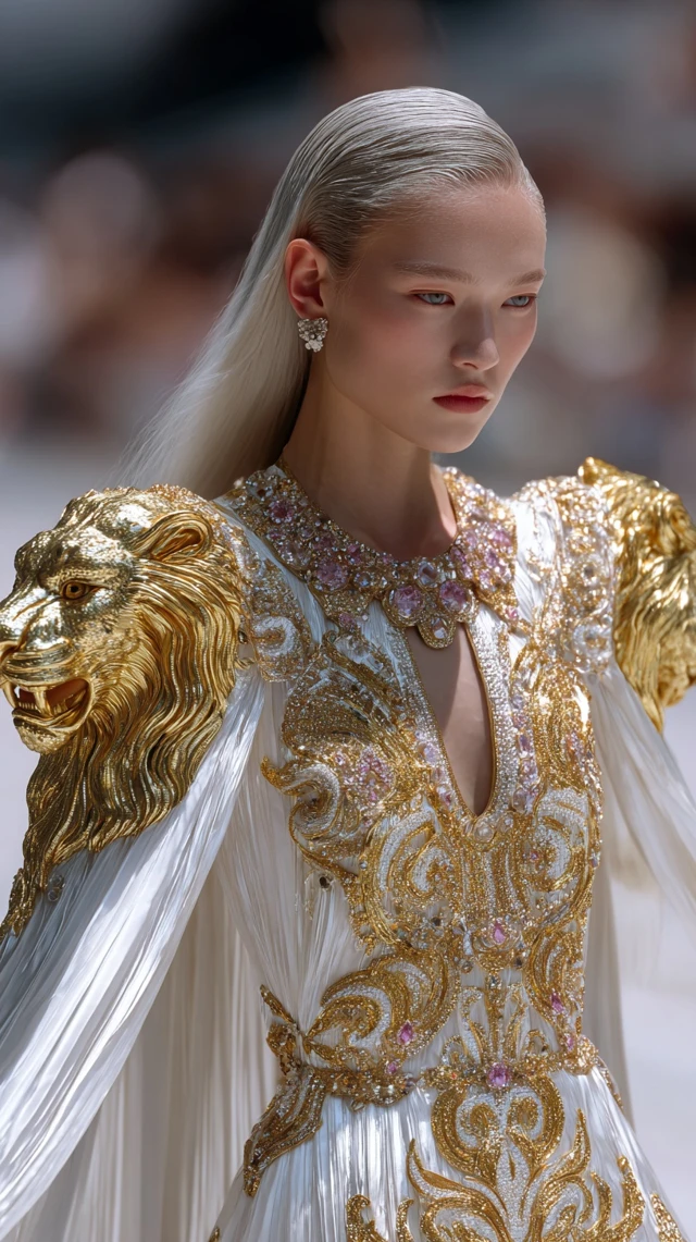Olympian Goddess Gold Jewelry Fantasy Fashion