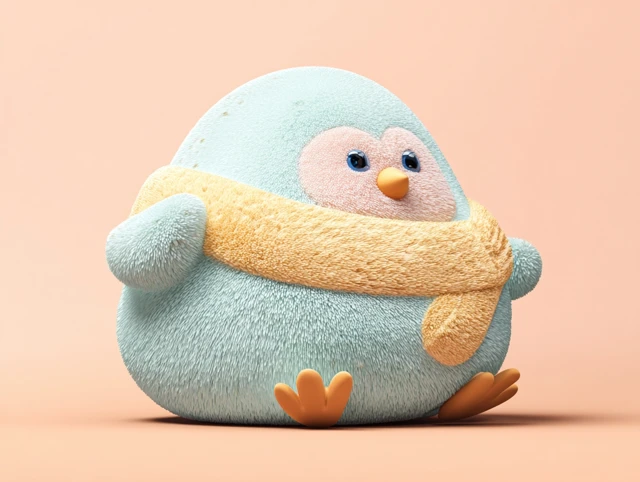 Cute Baby Penguin Plush Toy For Kids
