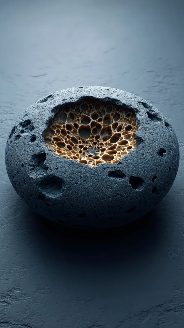 Alien Material with Water Drops on Dark Background