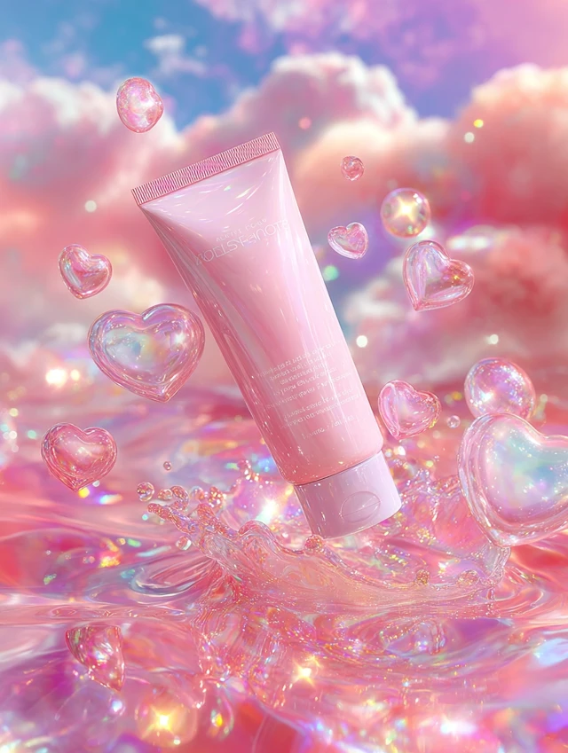 Pastel Skincare Product Photography Dreamy Aesthetic